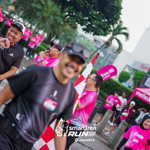 Race photo from SMARTFREN RUN 2026 VIBES