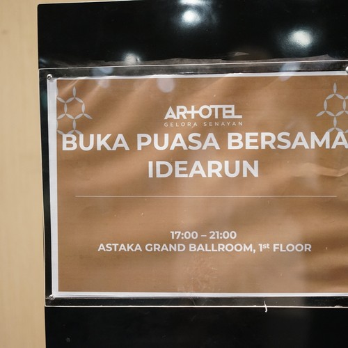 Race photo from BUKA PUASA BERSAMA IDEA RUN