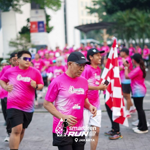 Race photo from SMARTFREN RUN 2026 VIBES