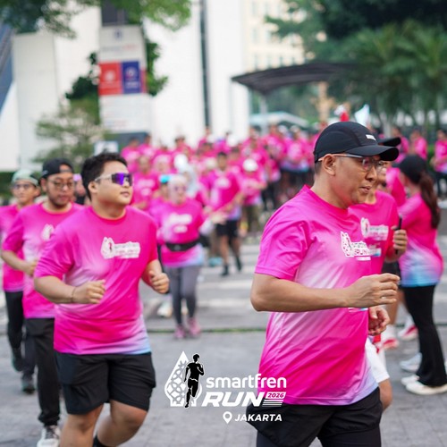 Race photo from SMARTFREN RUN 2026 VIBES
