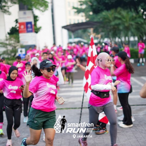 Race photo from SMARTFREN RUN 2026 VIBES