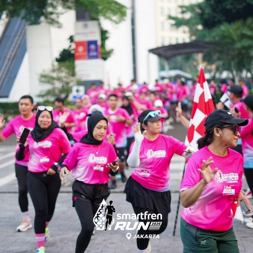 Race photo from SMARTFREN RUN 2026 VIBES