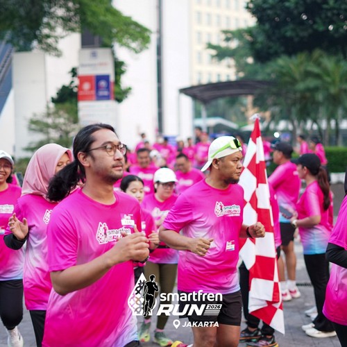 Race photo from SMARTFREN RUN 2026 VIBES