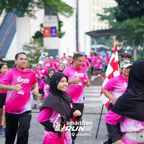 Race photo from SMARTFREN RUN 2026 VIBES