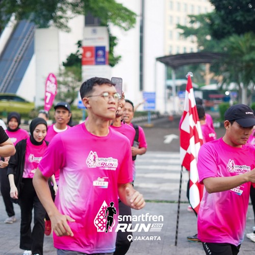 Race photo from SMARTFREN RUN 2026 VIBES