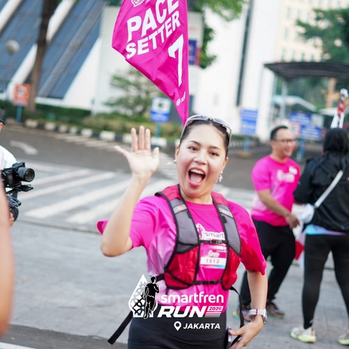 Race photo from SMARTFREN RUN 2026 VIBES
