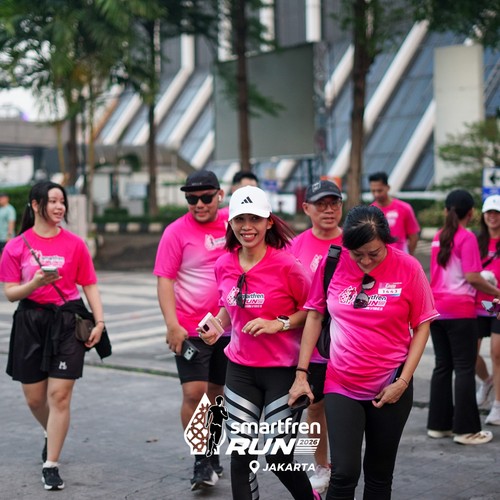 Race photo from SMARTFREN RUN 2026 VIBES