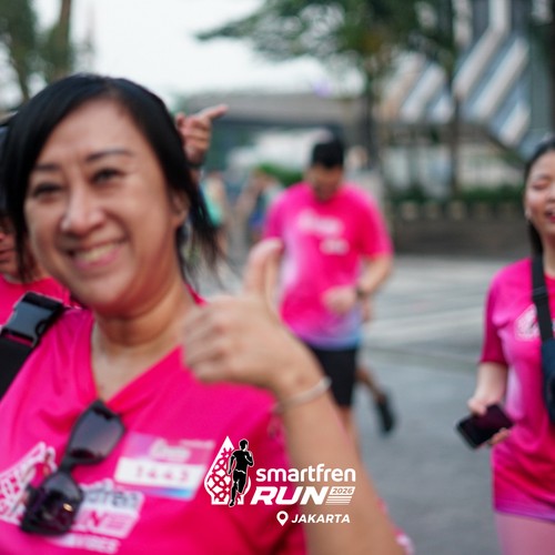 Race photo from SMARTFREN RUN 2026 VIBES