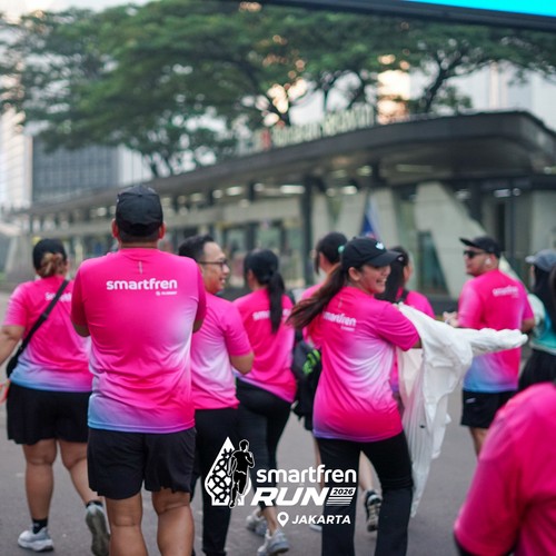 Race photo from SMARTFREN RUN 2026 VIBES