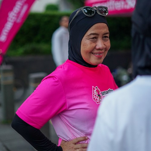 Race photo from SMARTFREN RUN 2026 VIBES
