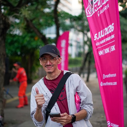 Race photo from SMARTFREN RUN 2026 VIBES