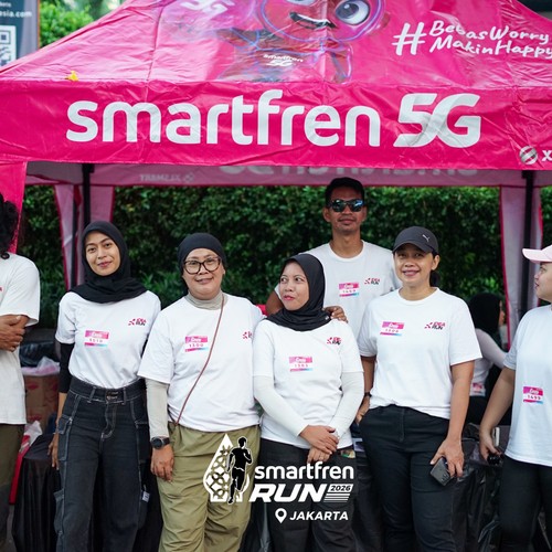 Race photo from SMARTFREN RUN 2026 VIBES