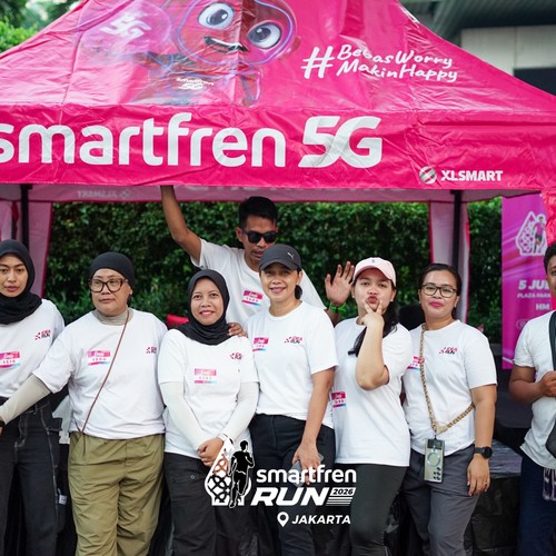 Race photo from SMARTFREN RUN 2026 VIBES