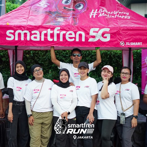 Race photo from SMARTFREN RUN 2026 VIBES