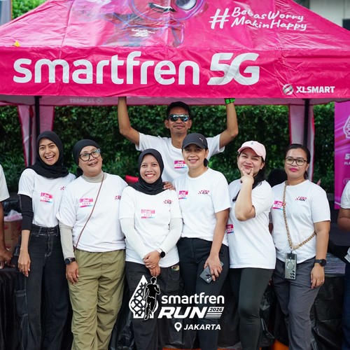 Race photo from SMARTFREN RUN 2026 VIBES