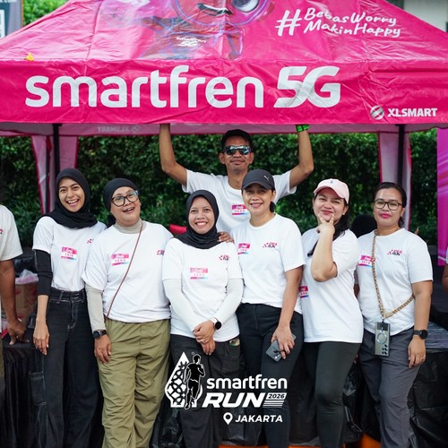 Race photo from SMARTFREN RUN 2026 VIBES