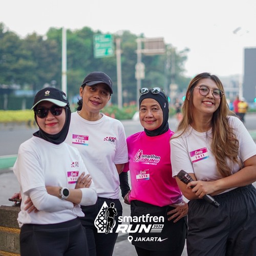 Race photo from SMARTFREN RUN 2026 VIBES