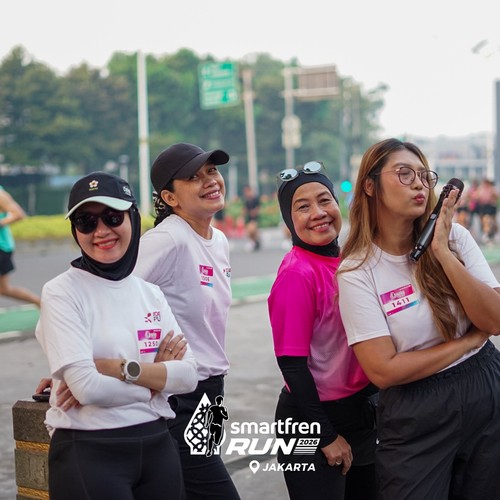 Race photo from SMARTFREN RUN 2026 VIBES