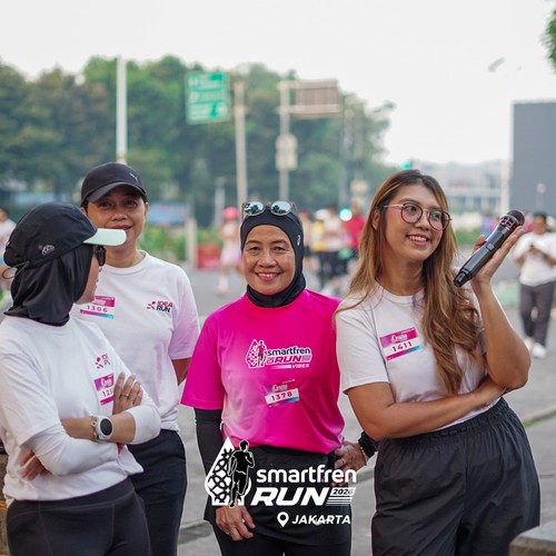 Race photo from SMARTFREN RUN 2026 VIBES