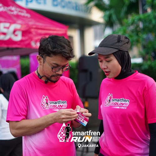 Race photo from SMARTFREN RUN 2026 VIBES