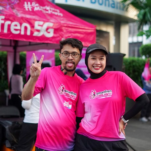 Race photo from SMARTFREN RUN 2026 VIBES