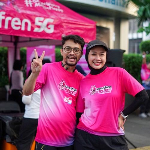 Race photo from SMARTFREN RUN 2026 VIBES