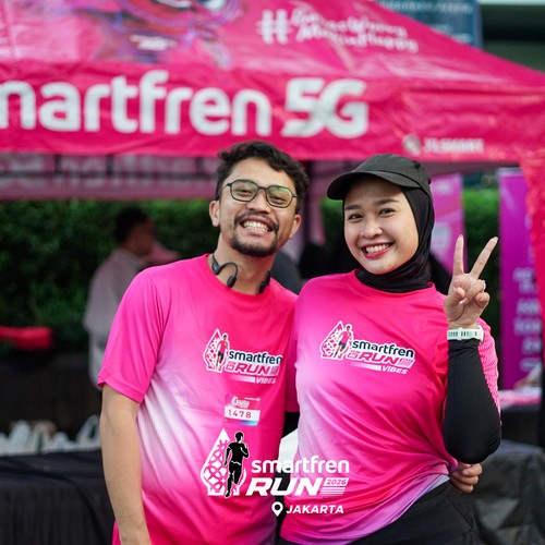 Race photo from SMARTFREN RUN 2026 VIBES