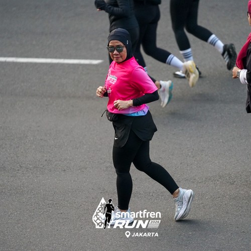 Race photo from SMARTFREN RUN 2026 VIBES