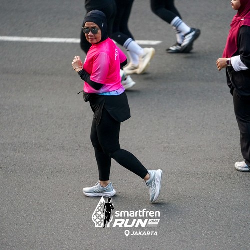 Race photo from SMARTFREN RUN 2026 VIBES