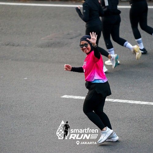 Race photo from SMARTFREN RUN 2026 VIBES