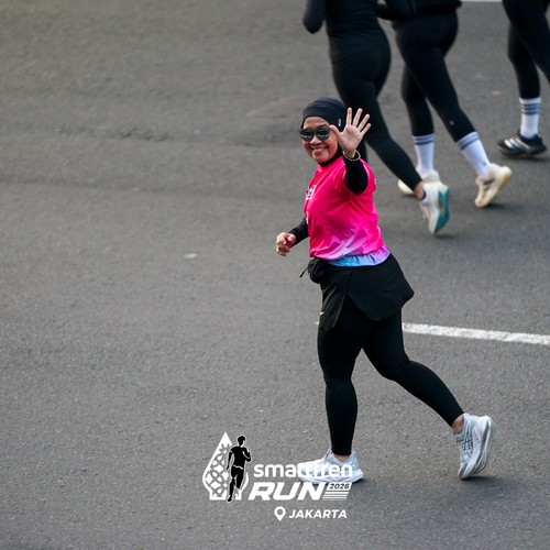 Race photo from SMARTFREN RUN 2026 VIBES