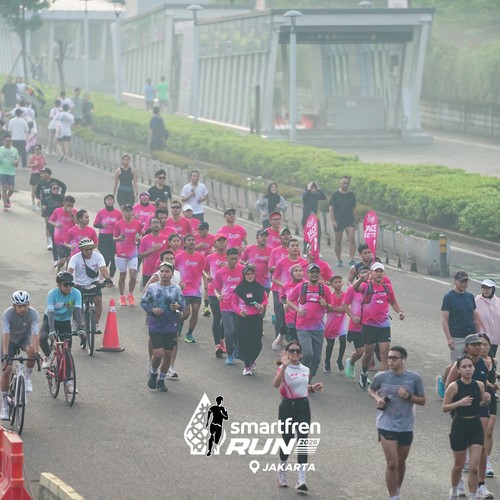 Race photo from SMARTFREN RUN 2026 VIBES