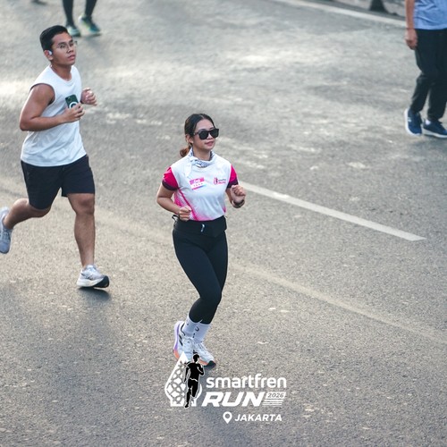 Race photo from SMARTFREN RUN 2026 VIBES