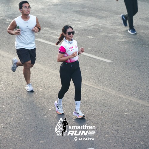 Race photo from SMARTFREN RUN 2026 VIBES