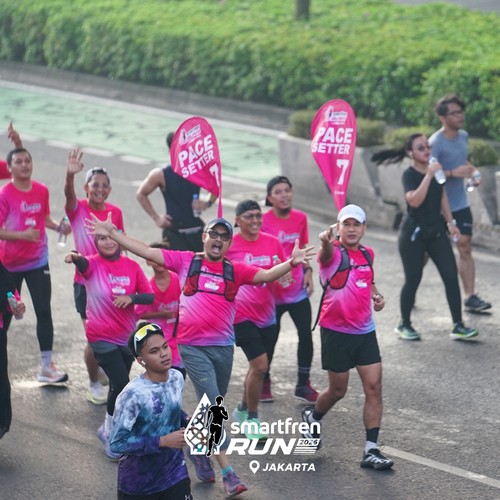 Race photo from SMARTFREN RUN 2026 VIBES