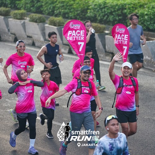 Race photo from SMARTFREN RUN 2026 VIBES