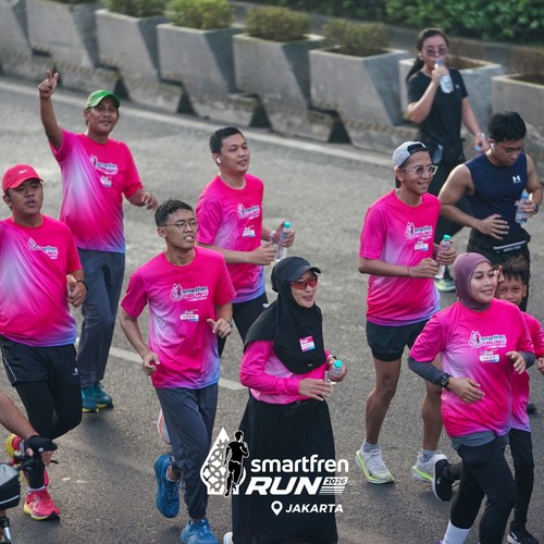 Race photo from SMARTFREN RUN 2026 VIBES