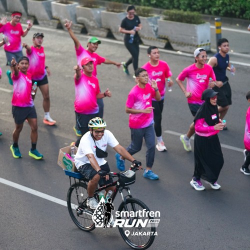 Race photo from SMARTFREN RUN 2026 VIBES