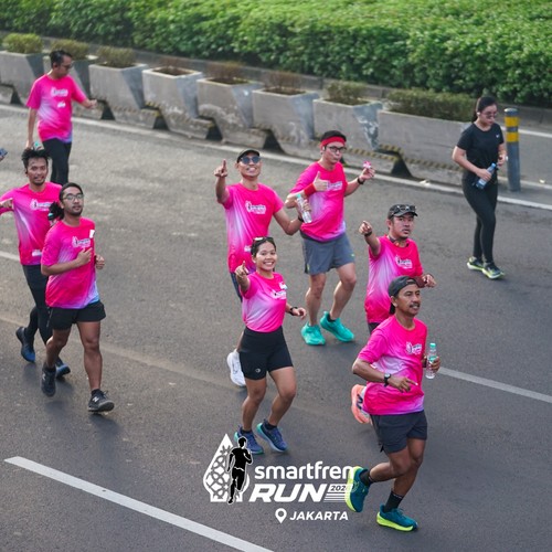 Race photo from SMARTFREN RUN 2026 VIBES