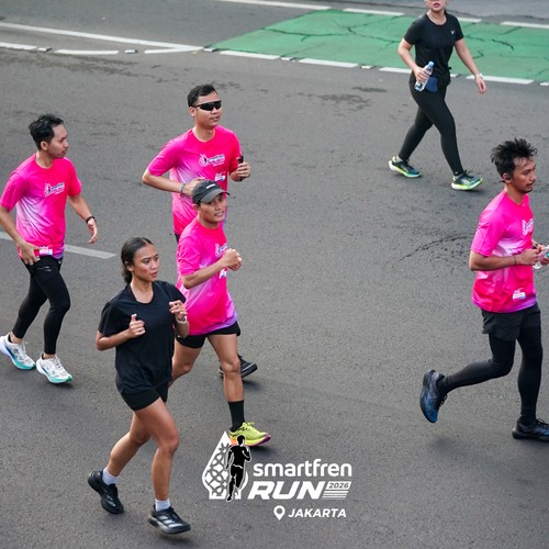 Race photo from SMARTFREN RUN 2026 VIBES