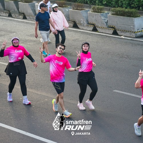 Race photo from SMARTFREN RUN 2026 VIBES