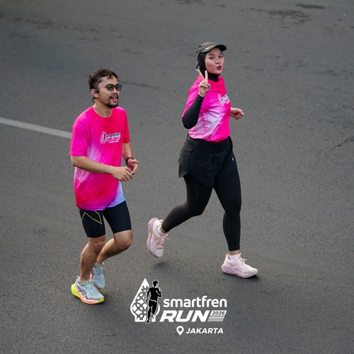 Race photo from SMARTFREN RUN 2026 VIBES
