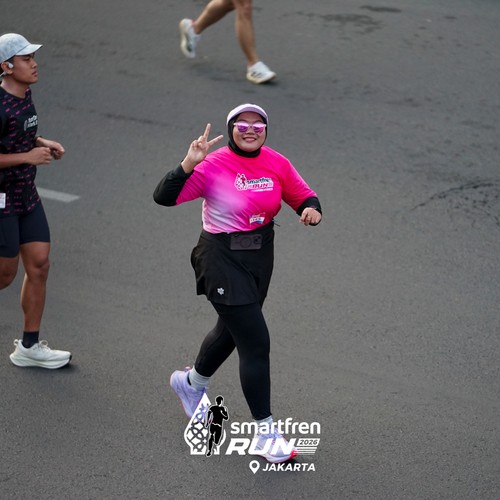 Race photo from SMARTFREN RUN 2026 VIBES