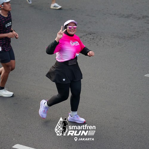 Race photo from SMARTFREN RUN 2026 VIBES