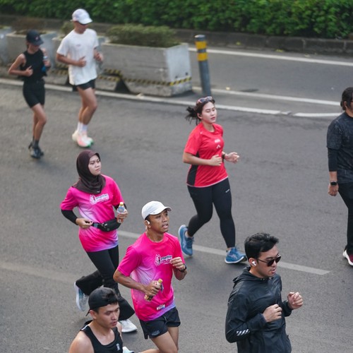 Race photo from SMARTFREN RUN 2026 VIBES