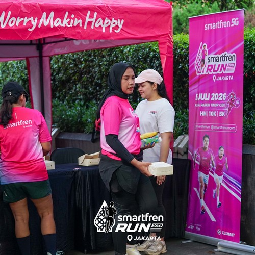 Race photo from SMARTFREN RUN 2026 VIBES
