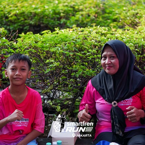 Race photo from SMARTFREN RUN 2026 VIBES
