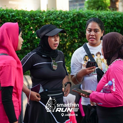Race photo from SMARTFREN RUN 2026 VIBES