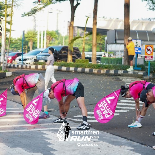 Race photo from SMARTFREN RUN 2026 VIBES