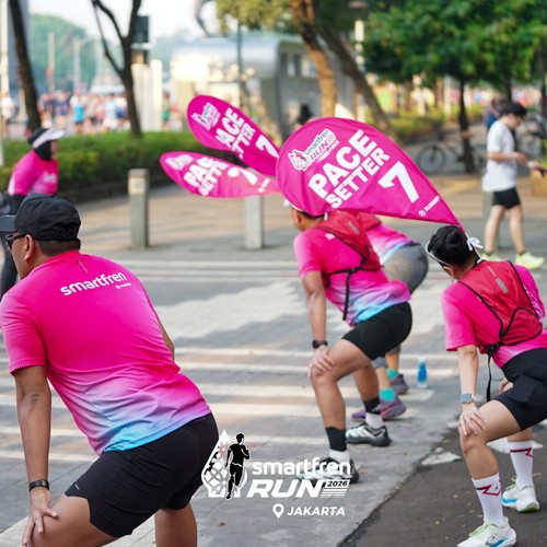 Race photo from SMARTFREN RUN 2026 VIBES